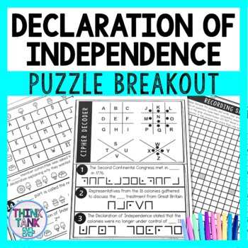 1.2 puzzle time where was the declaration of independence signed answer key