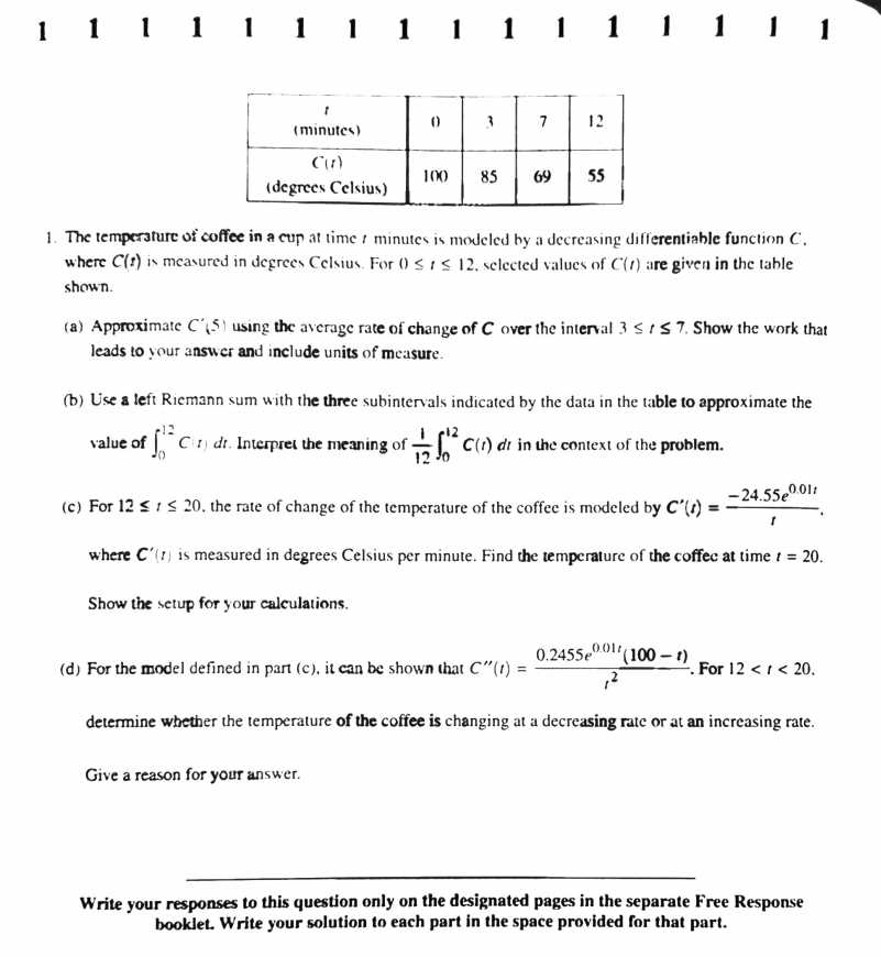 1993 ap calculus ab multiple choice answers