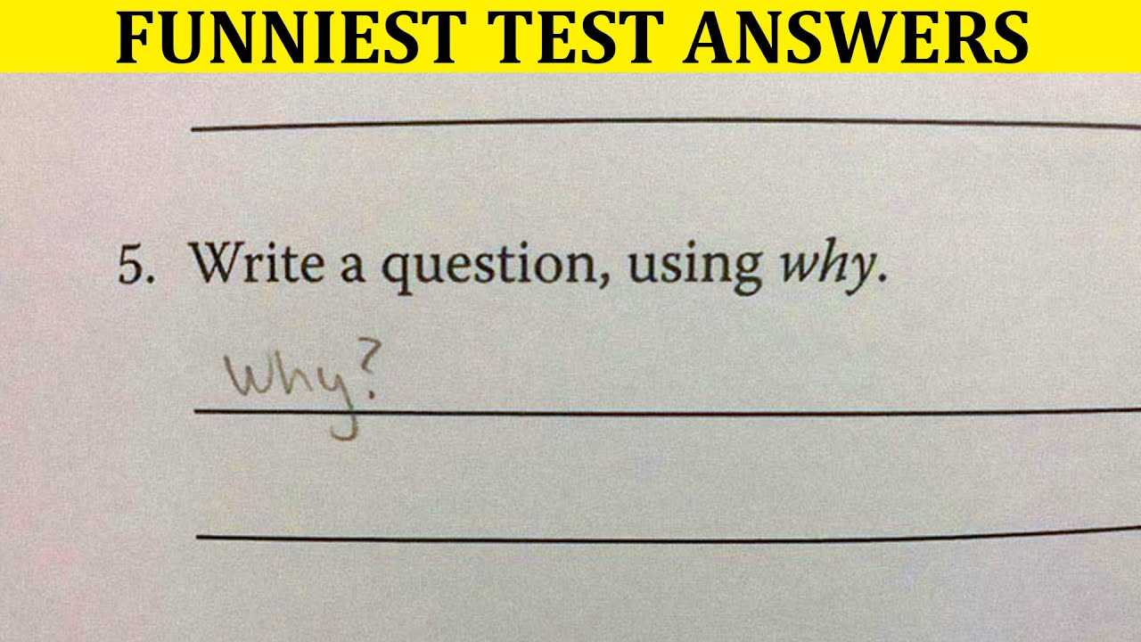 funny answers in exam