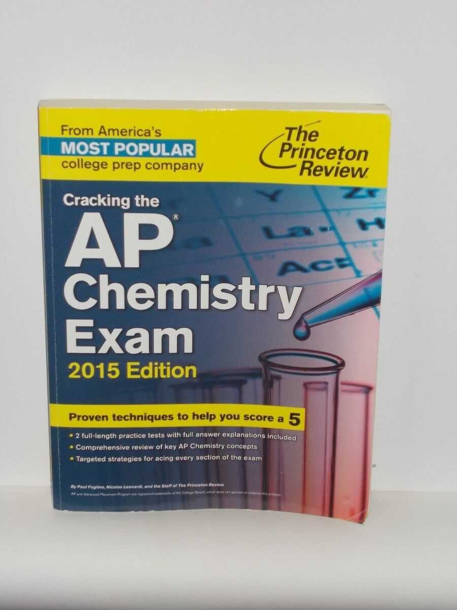 the princeton review ap chemistry practice exam 1 answers