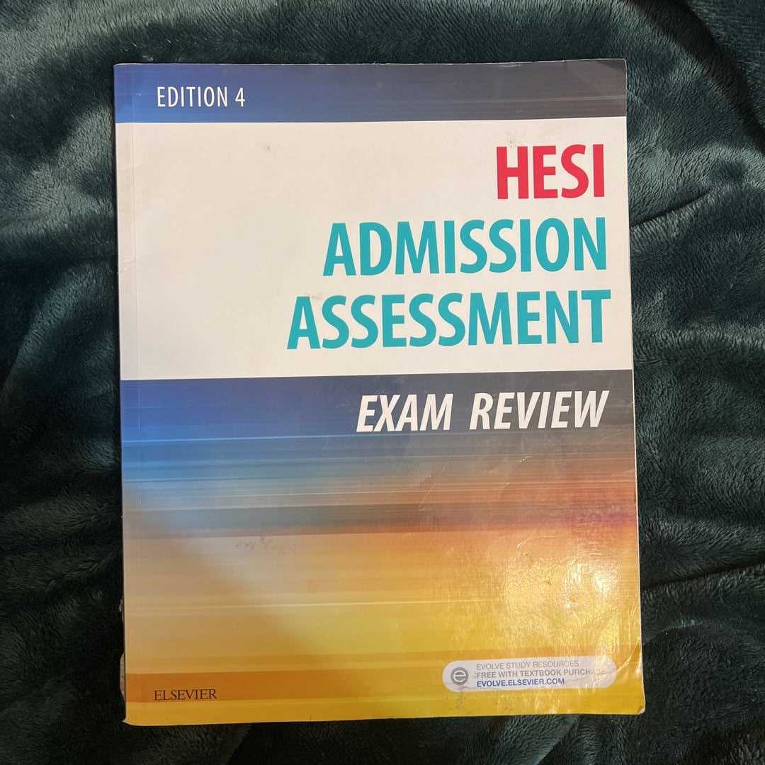 elsevier hesi admission assessment exam review books