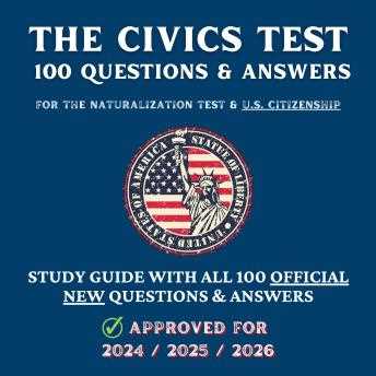 citizenship exam questions and answers 2025