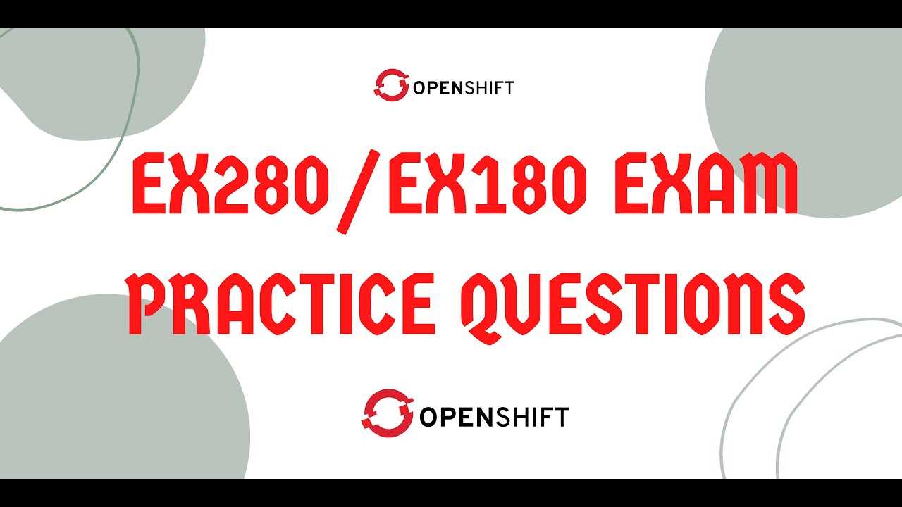 openshift exam questions and answers