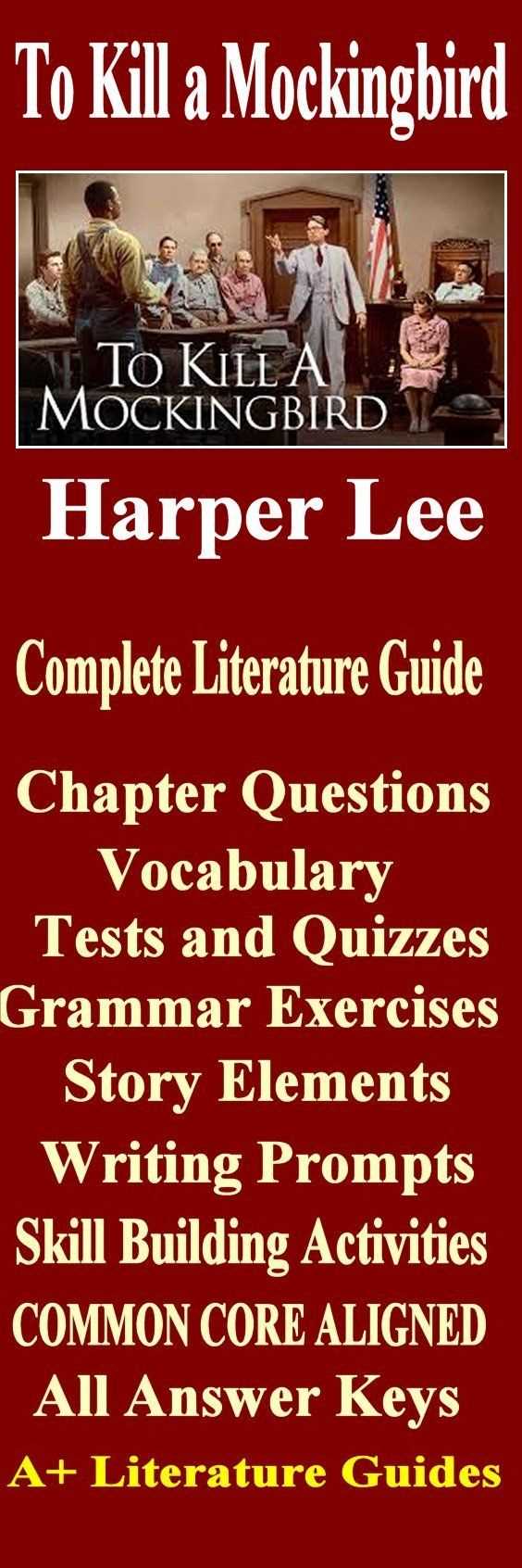 to kill a mockingbird unit exam answers