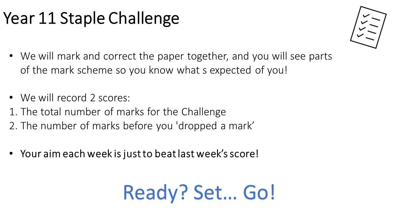 challenge the marking of exam paper answer key