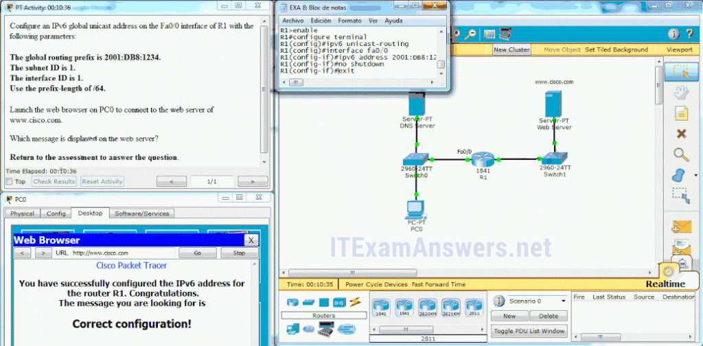 cisco netacad chapter 8 exam answers