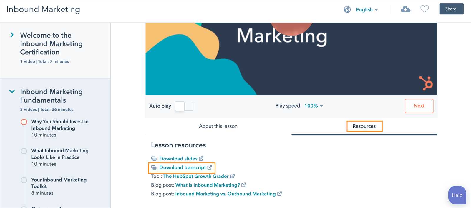 hubspot academy inbound marketing exam answers