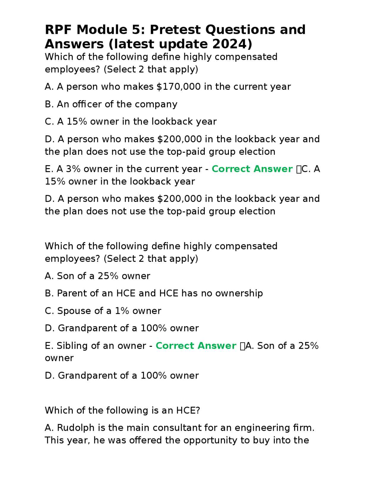 pals pretest answer key