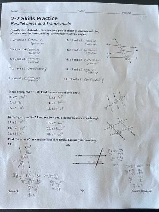 glencoe algebra 1 word problem practice answer key