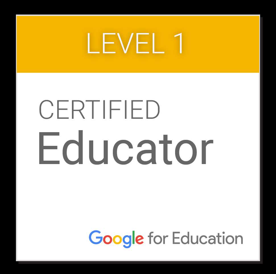 google for education certification exam answers