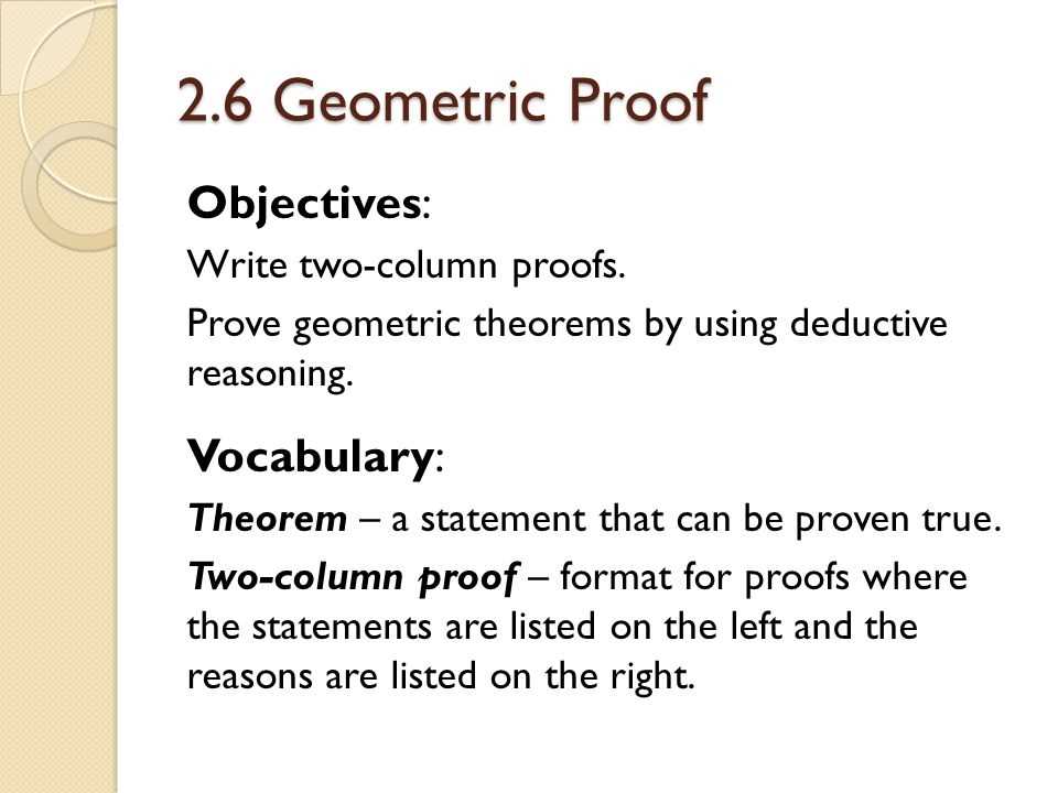 lesson 2.6 practice a geometry answers