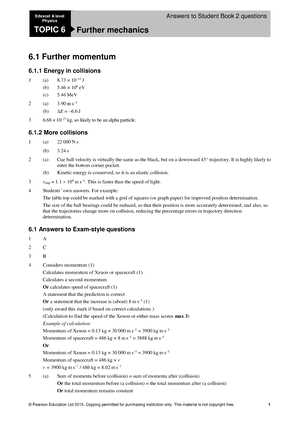 ib physics exam style questions answers