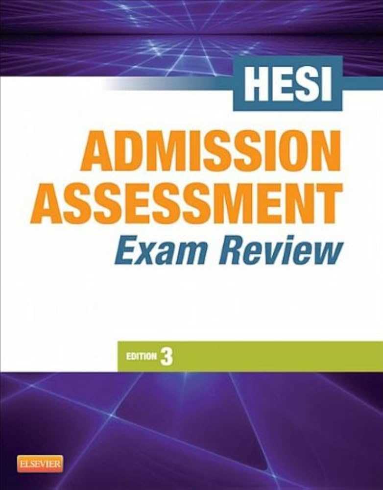 elsevier hesi admission assessment exam review books