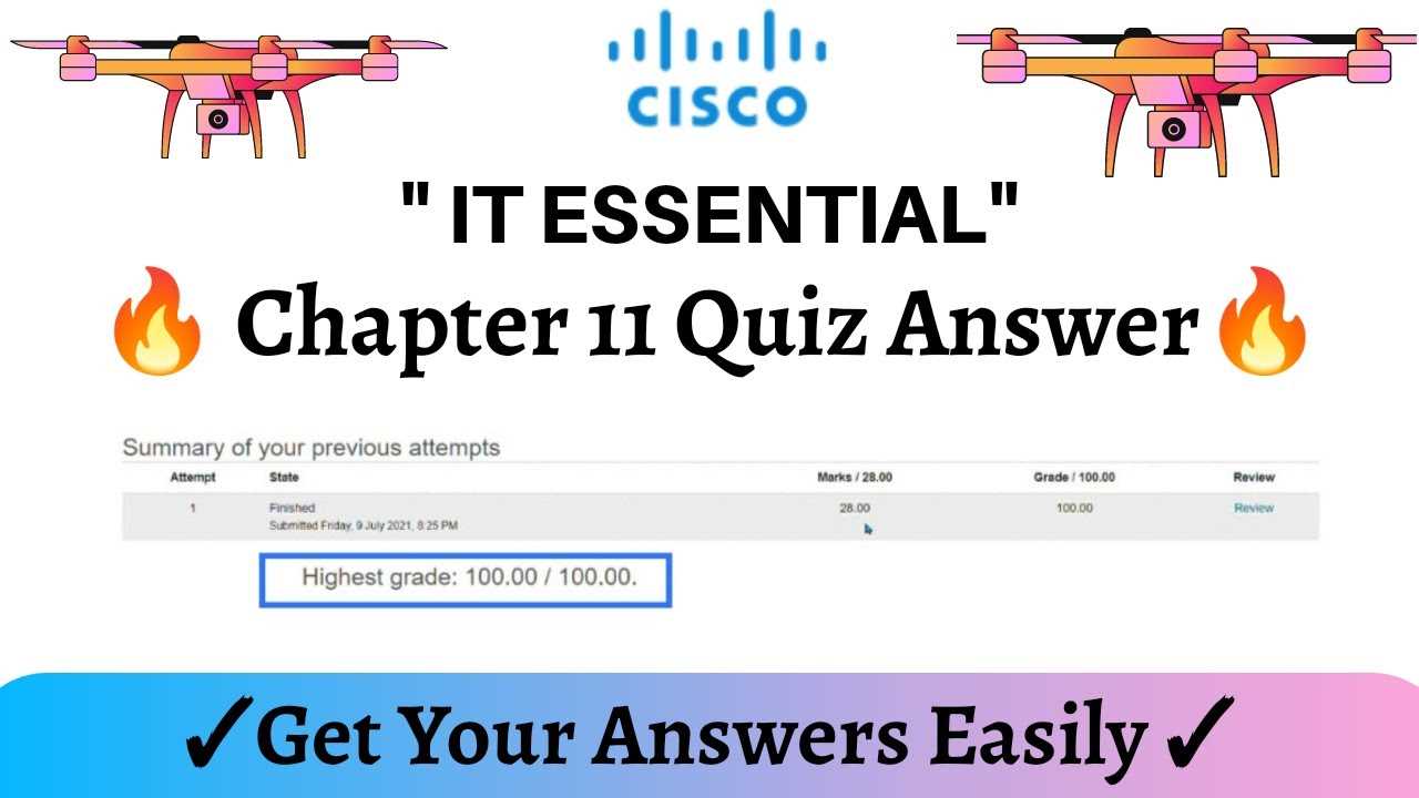 cisco ccna chapter 11 exam answers