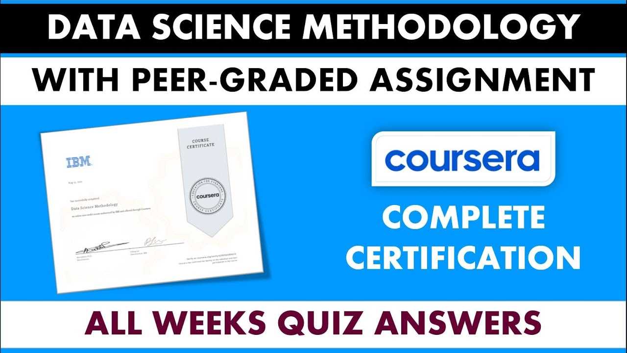 data science methodology final exam answers