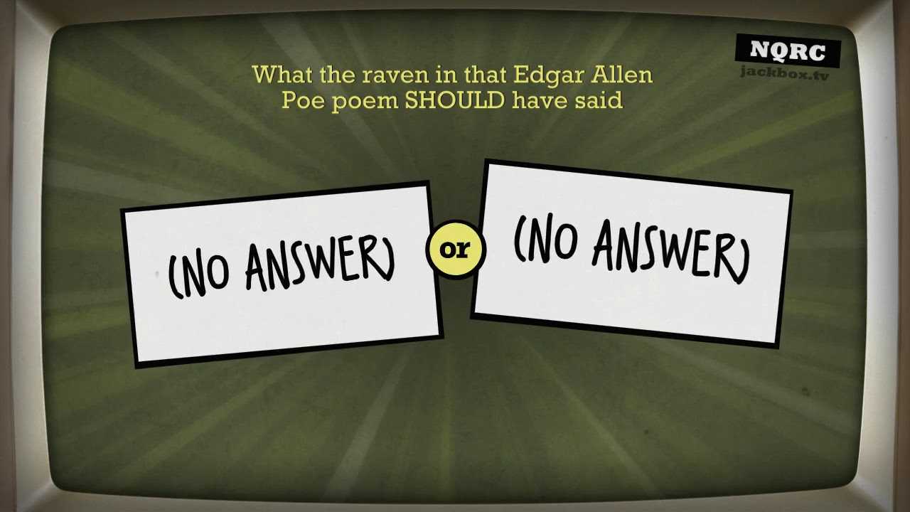 good quiplash answers