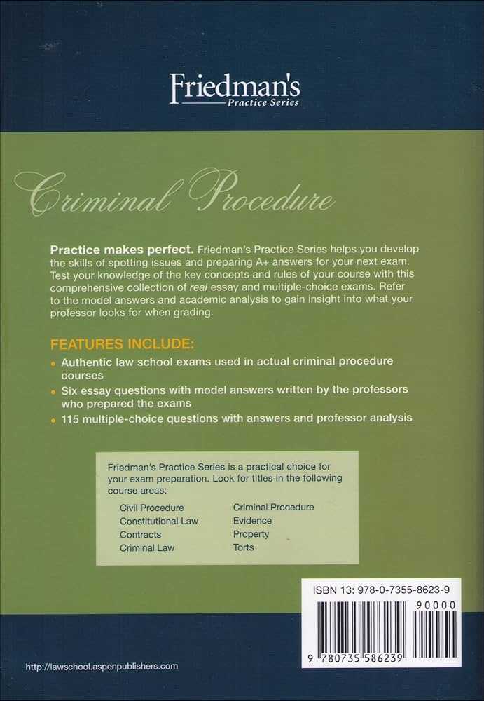 criminal law practice exams and answers