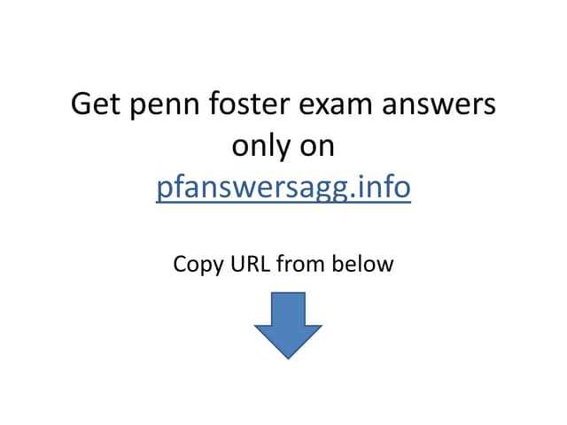 penn foster exam answers reading skills