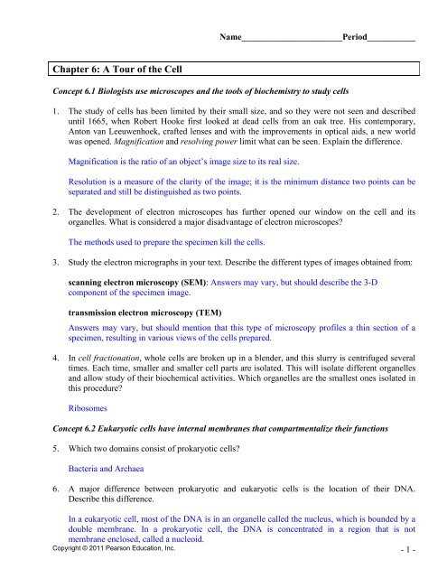 chapter 11 ap biology reading guide answers