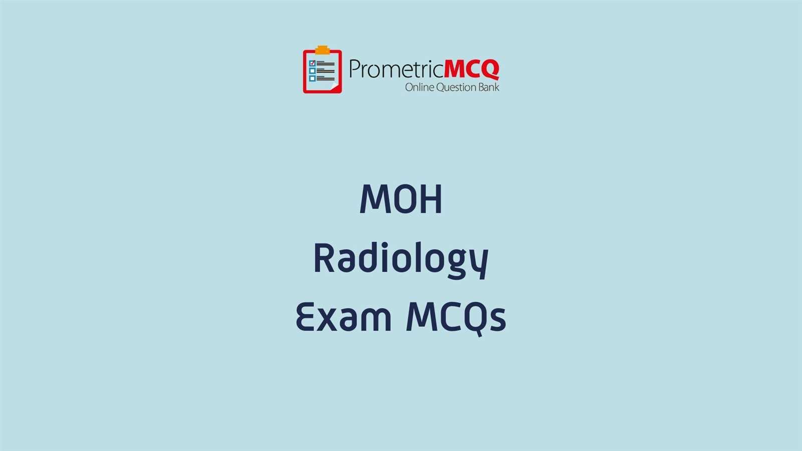 radiology board exam answers