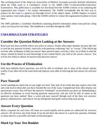 medical assistant exam questions and answers