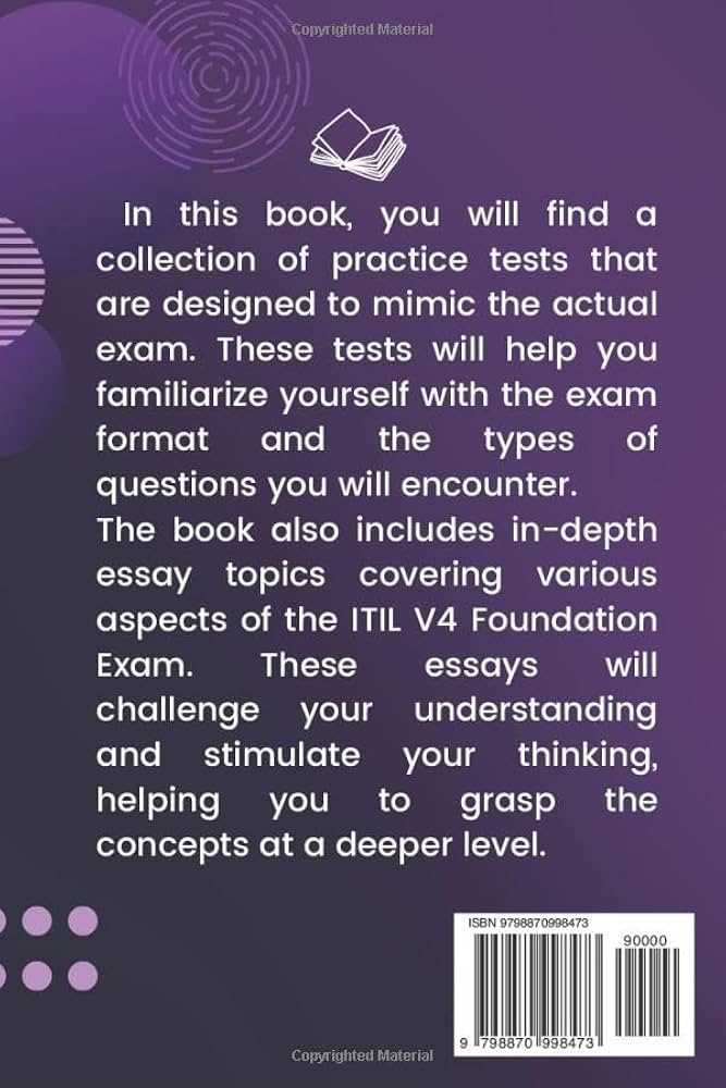 itil exam questions and answers