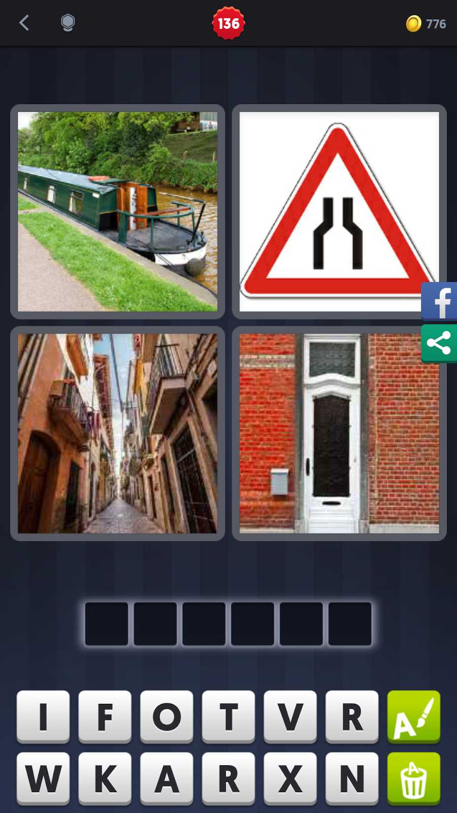 4 pics 1 word 6 answers