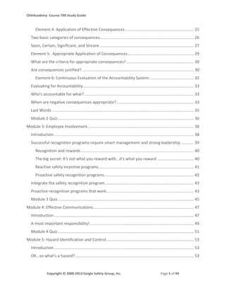 700 introduction to safety management final exam answers