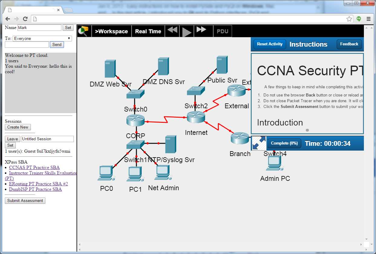 8.4.1.2 packet tracer answers