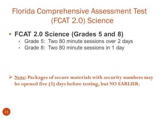 8th grade science fcat practice questions and answers