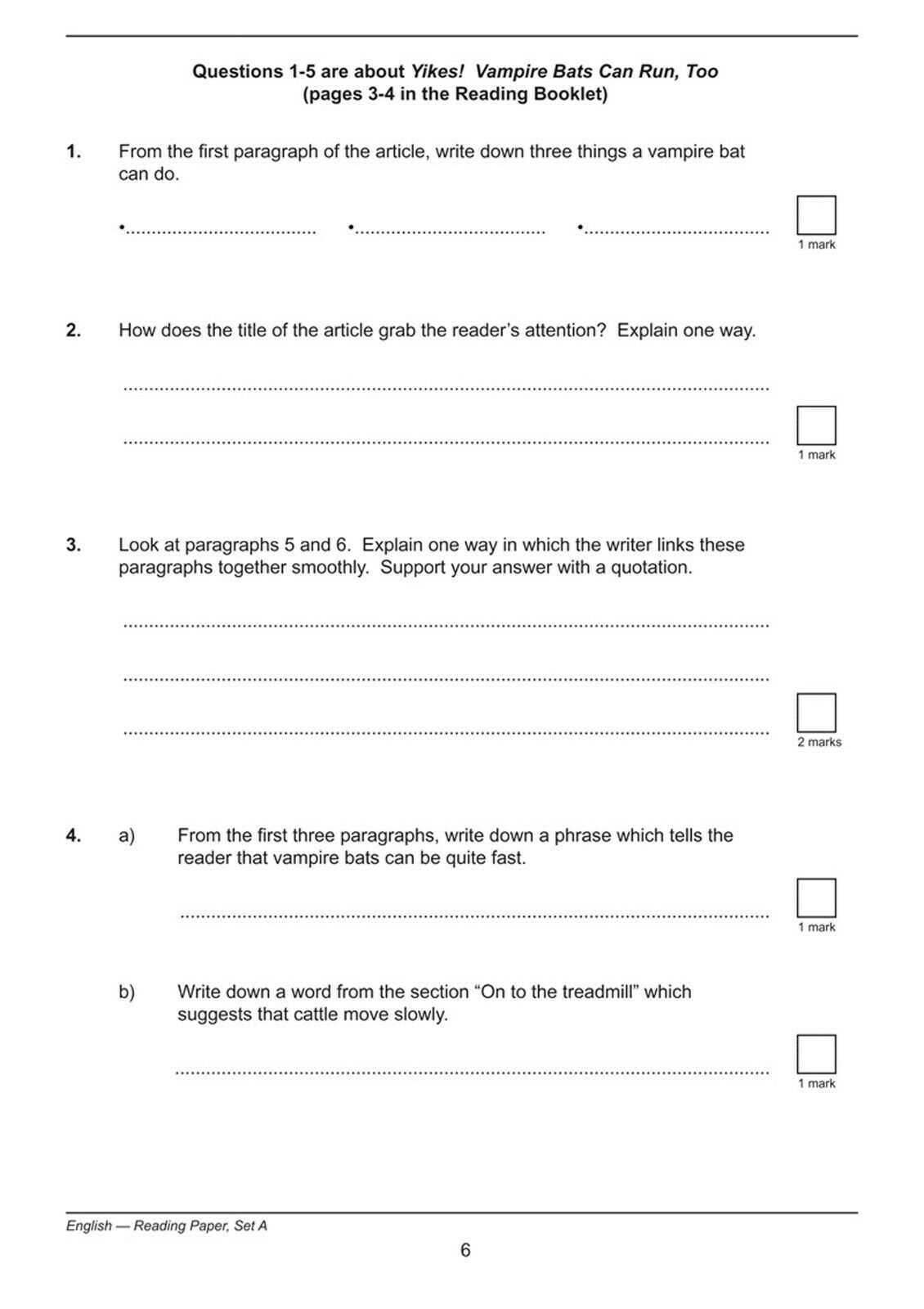 abc stage 7 exam answers