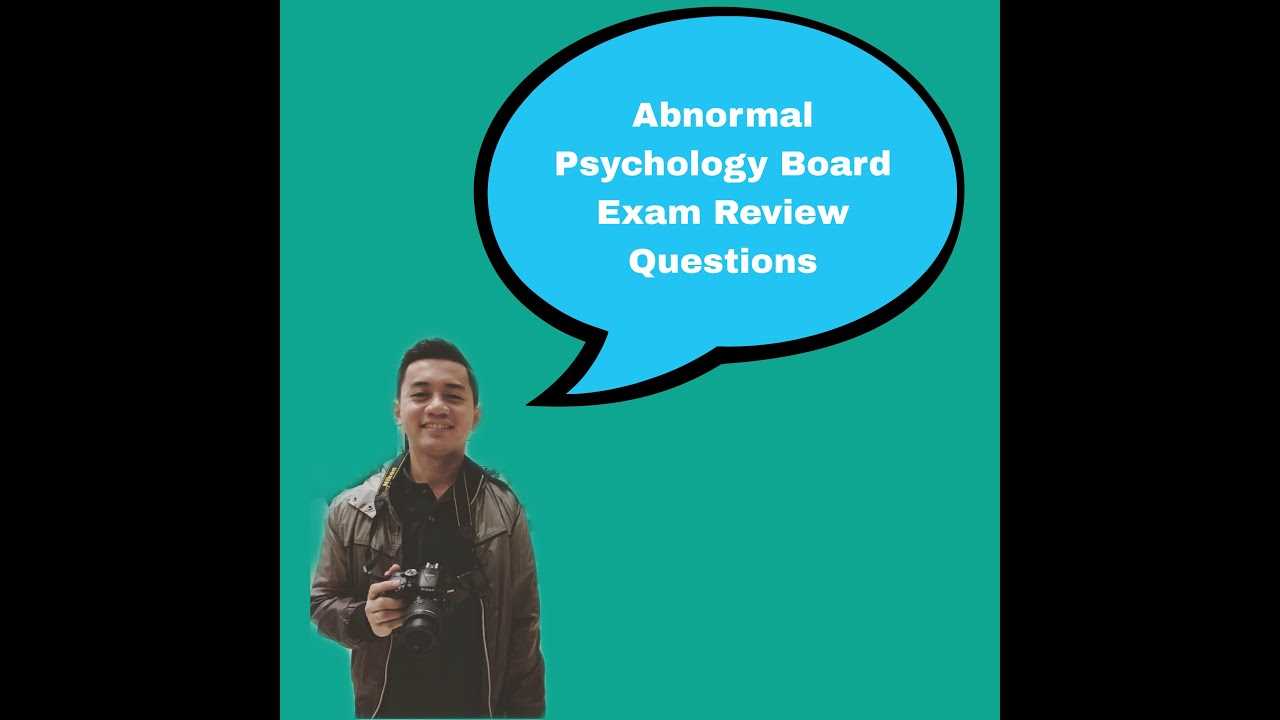 abnormal psychology exam questions