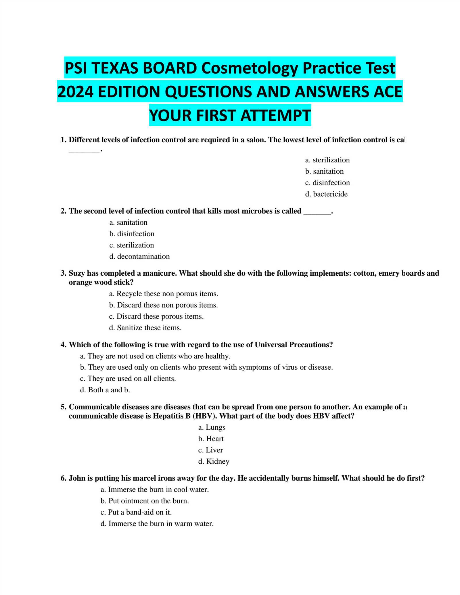 ace pest exam answers