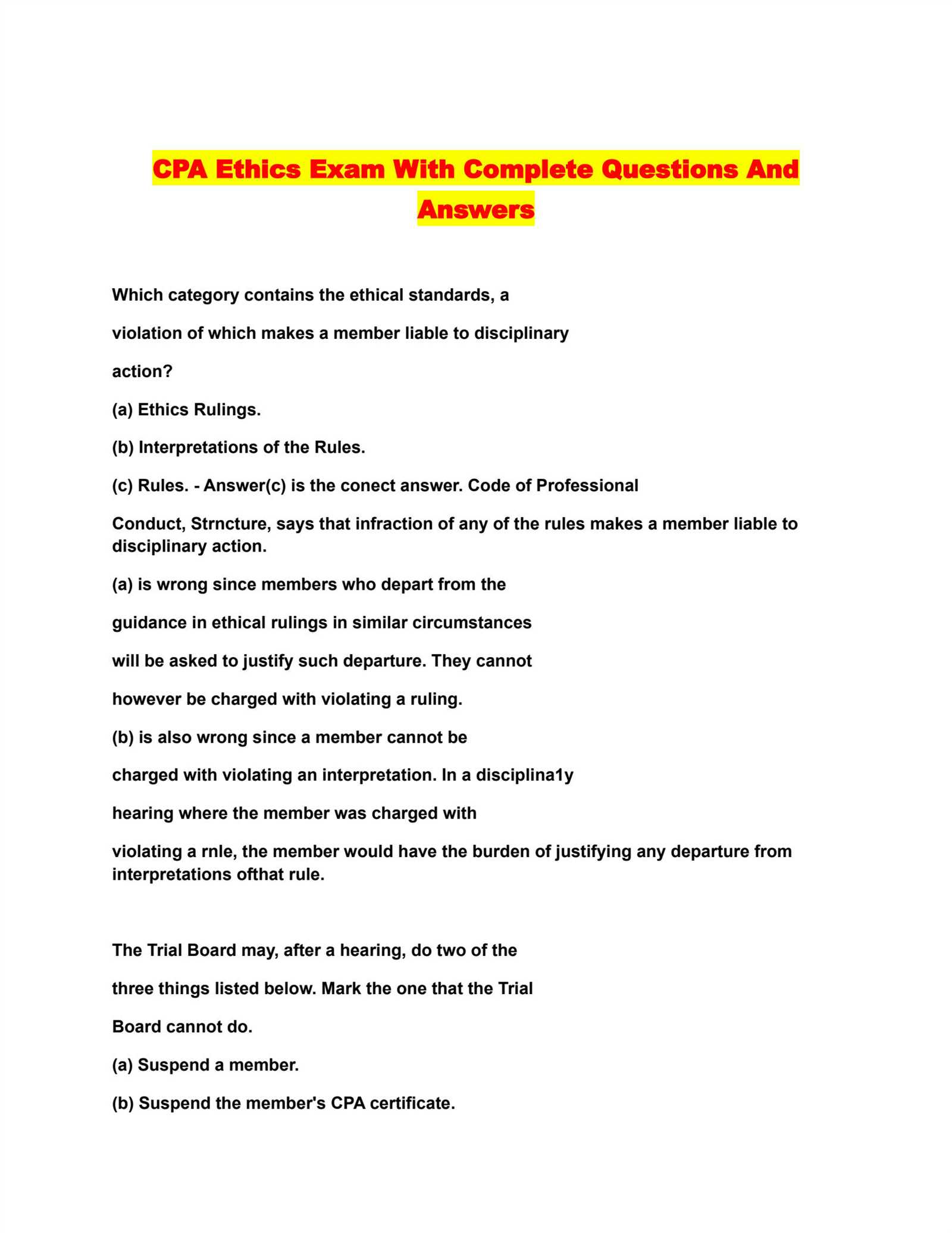 acq 0040 ethics training exam answers