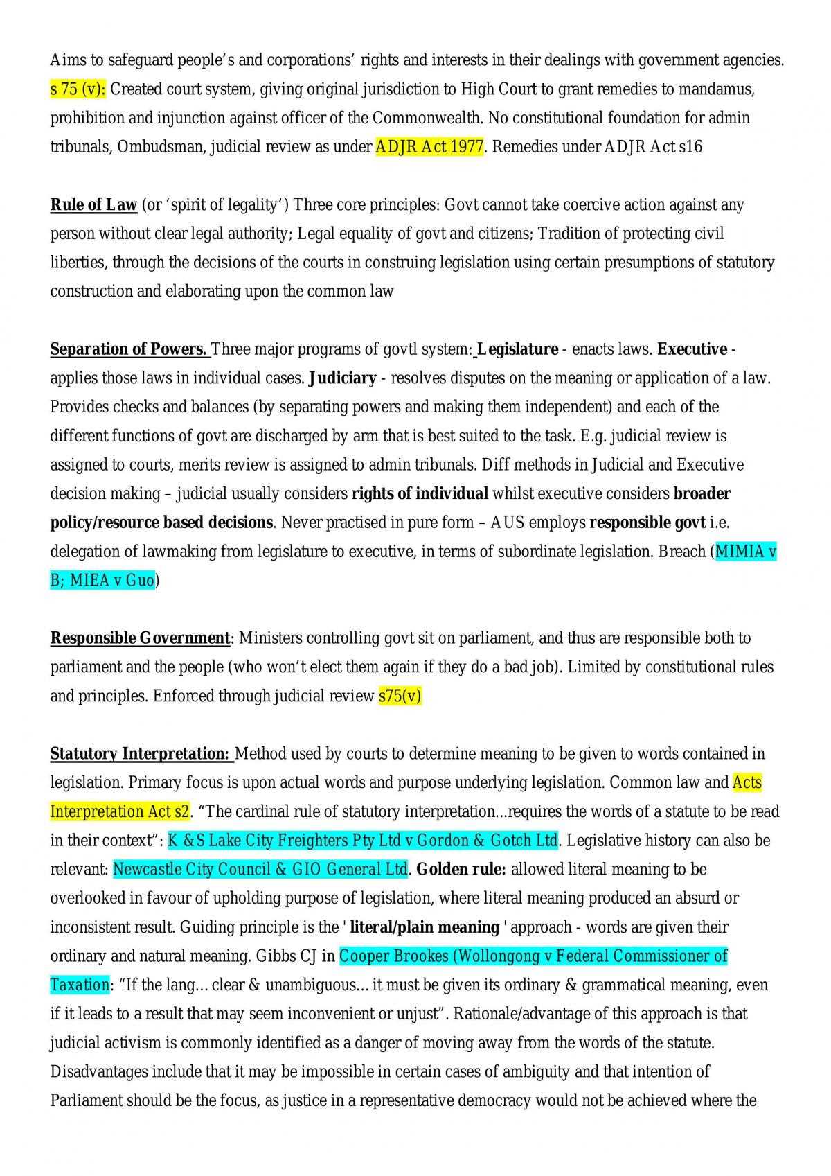 admin law exam answers