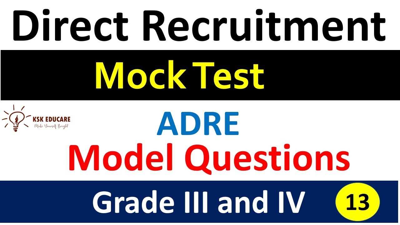 adr exam questions and answers