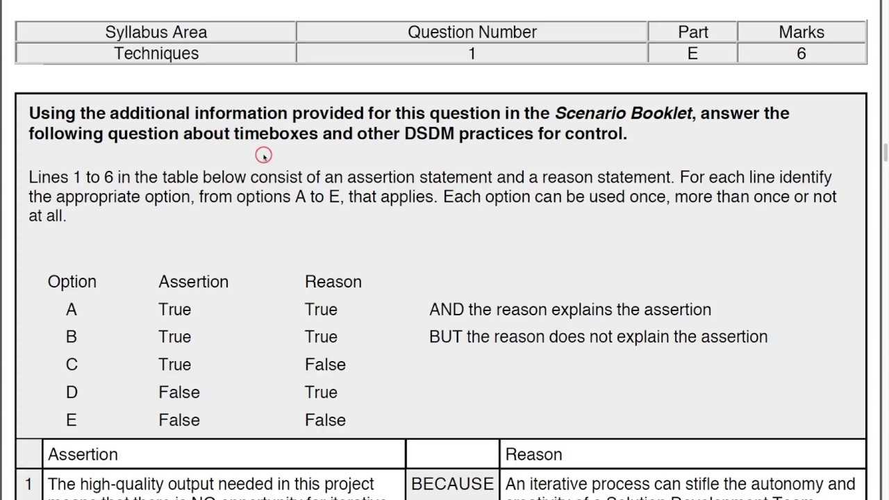 agile pm foundation exam questions and answers