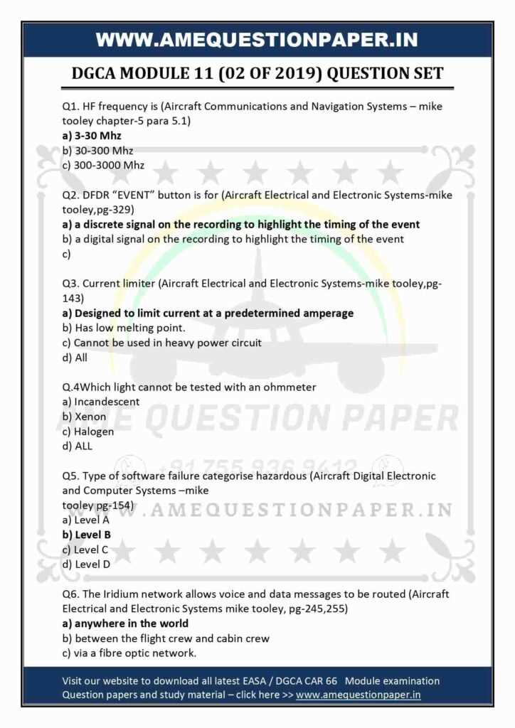 airport exam questions and answers