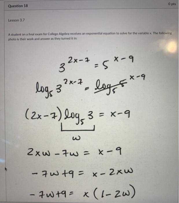 algebra 1 final exam answers