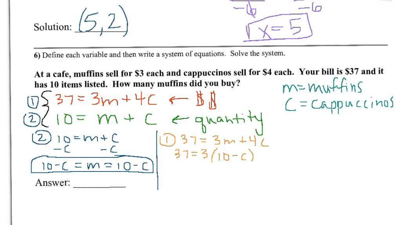 algebra 2 chapter 5 review answers