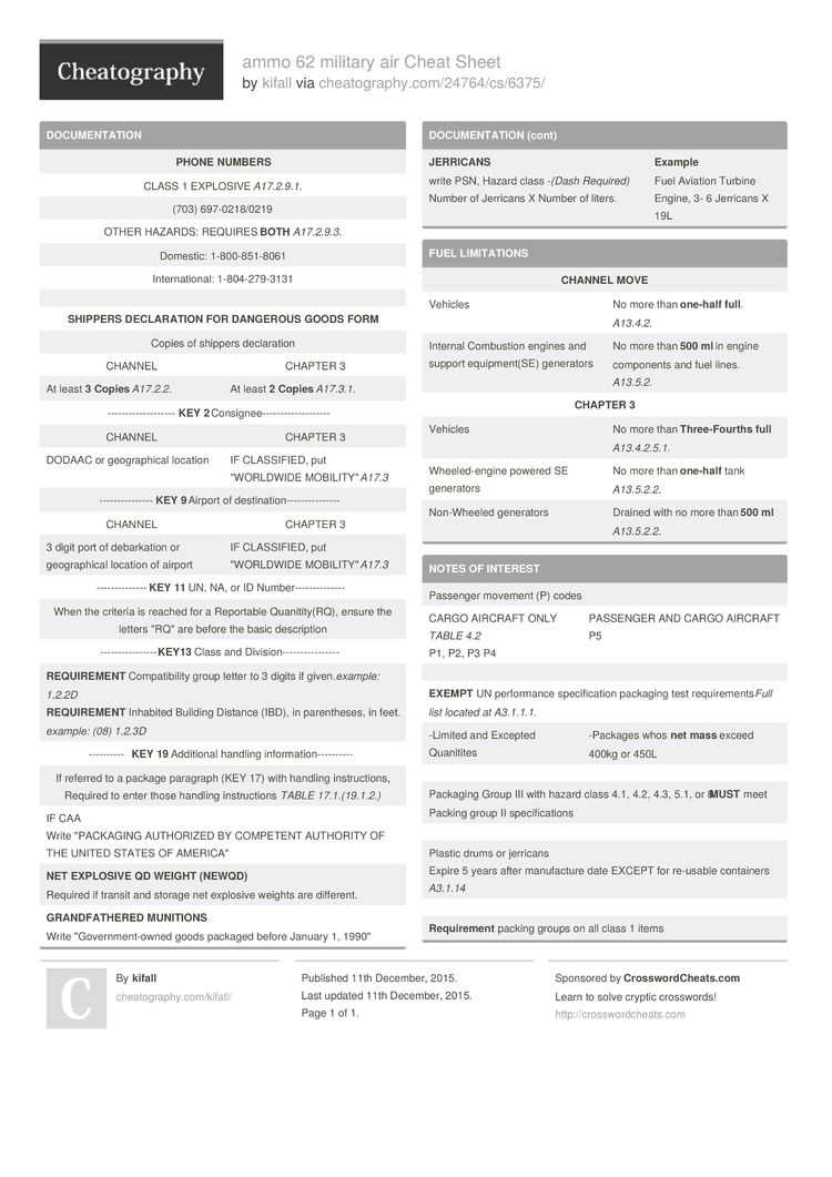 ammo 67 exam answers