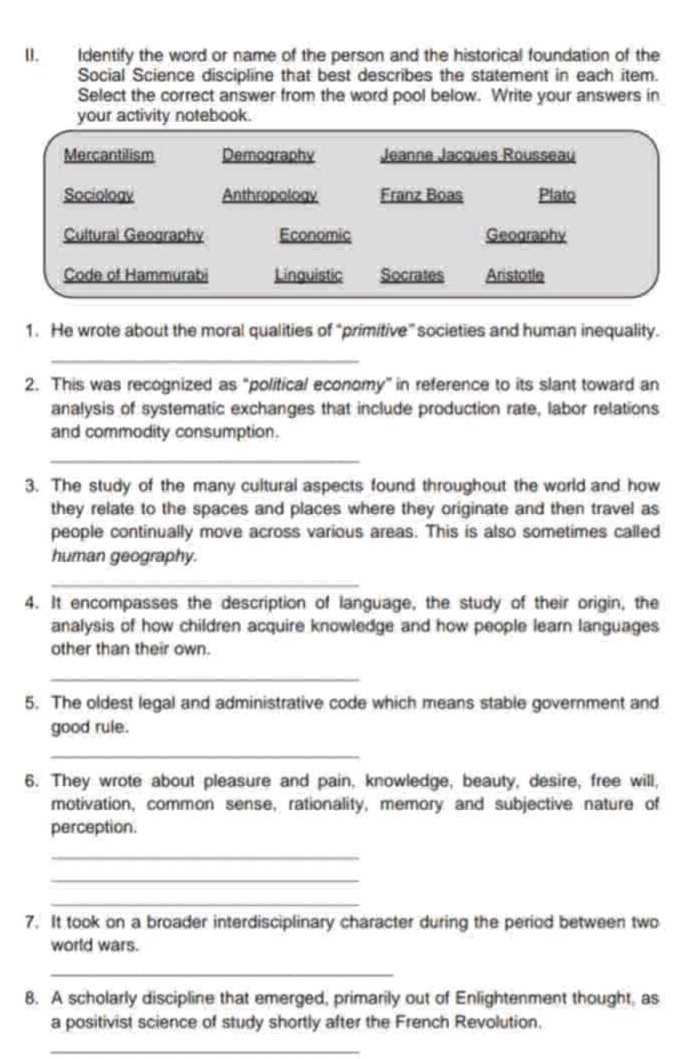 an answer to the question what is enlightenment summary