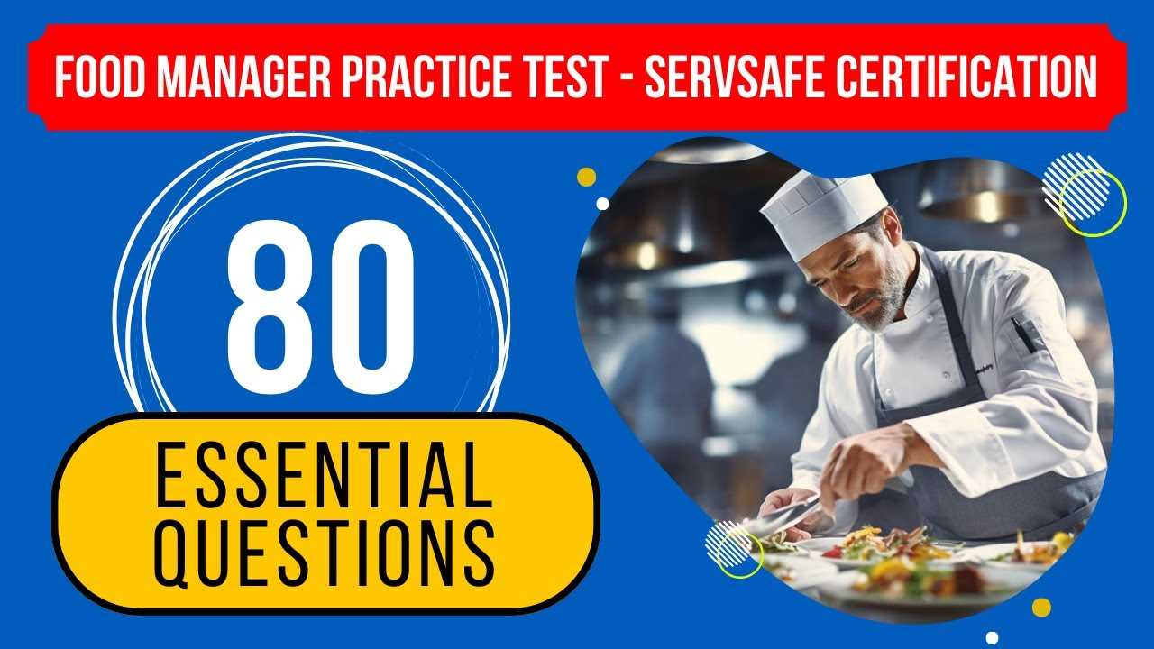 answers to texas food manager exam