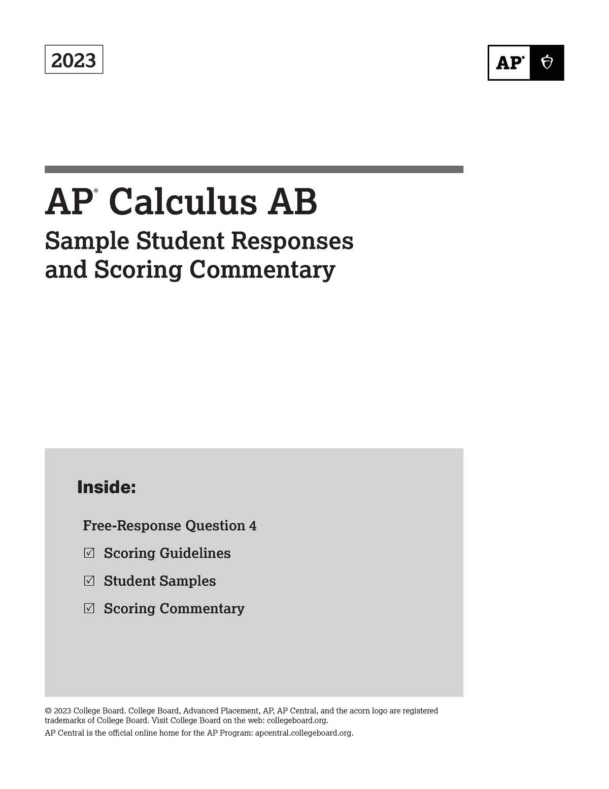 ap calc ab practice exam 2012 answers