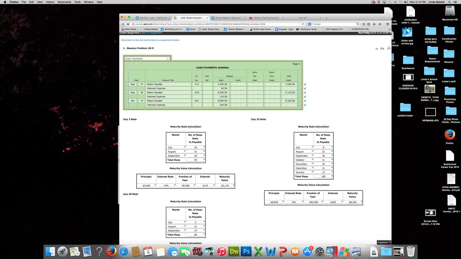 aplia chapter 6 answers