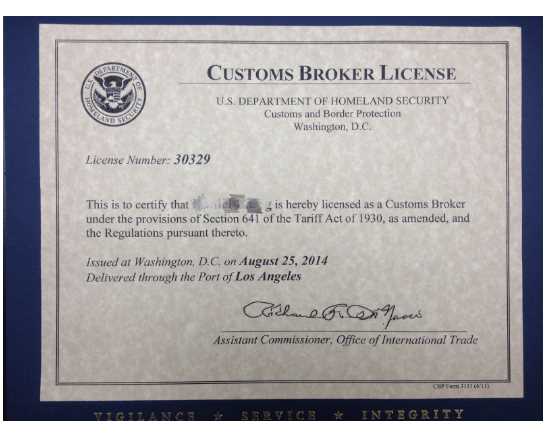 april 2014 customs broker exam answers