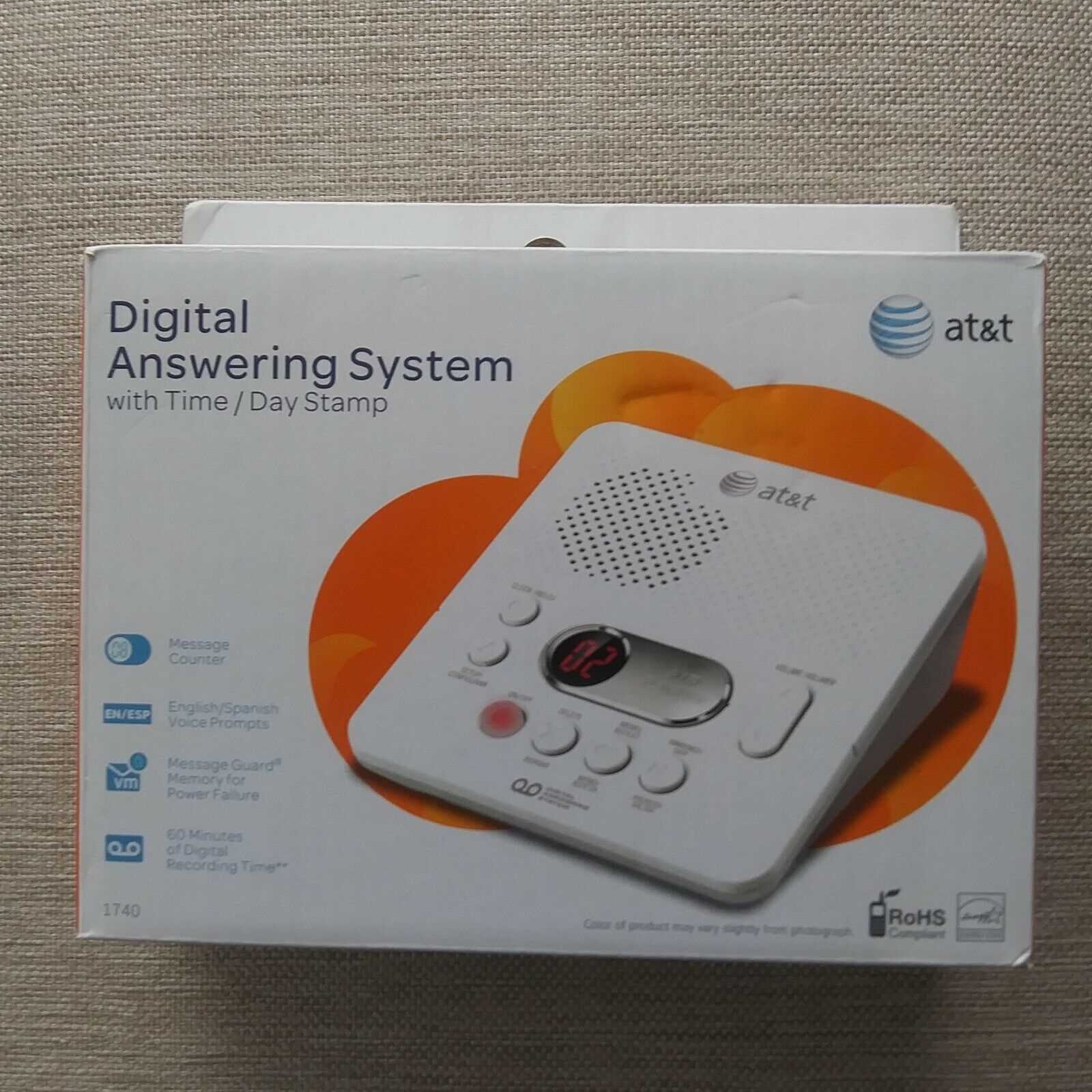 att 1740 answering machine