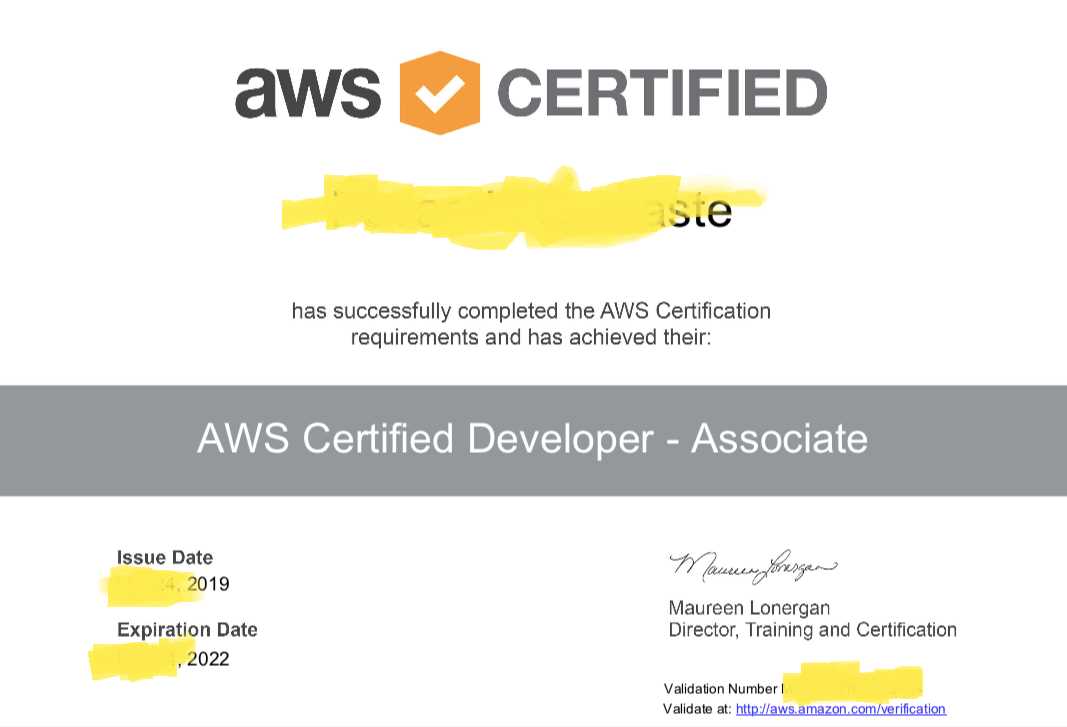 aws certification exam answers