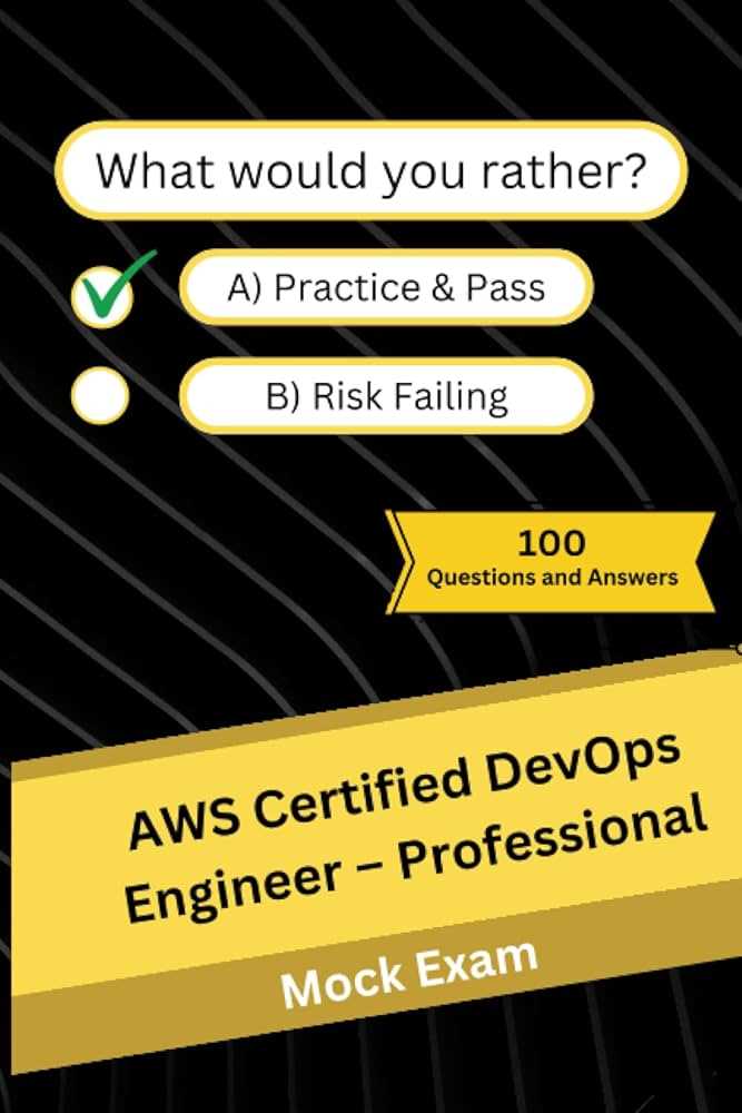 aws certified devops engineer   professional sample exam questions answers