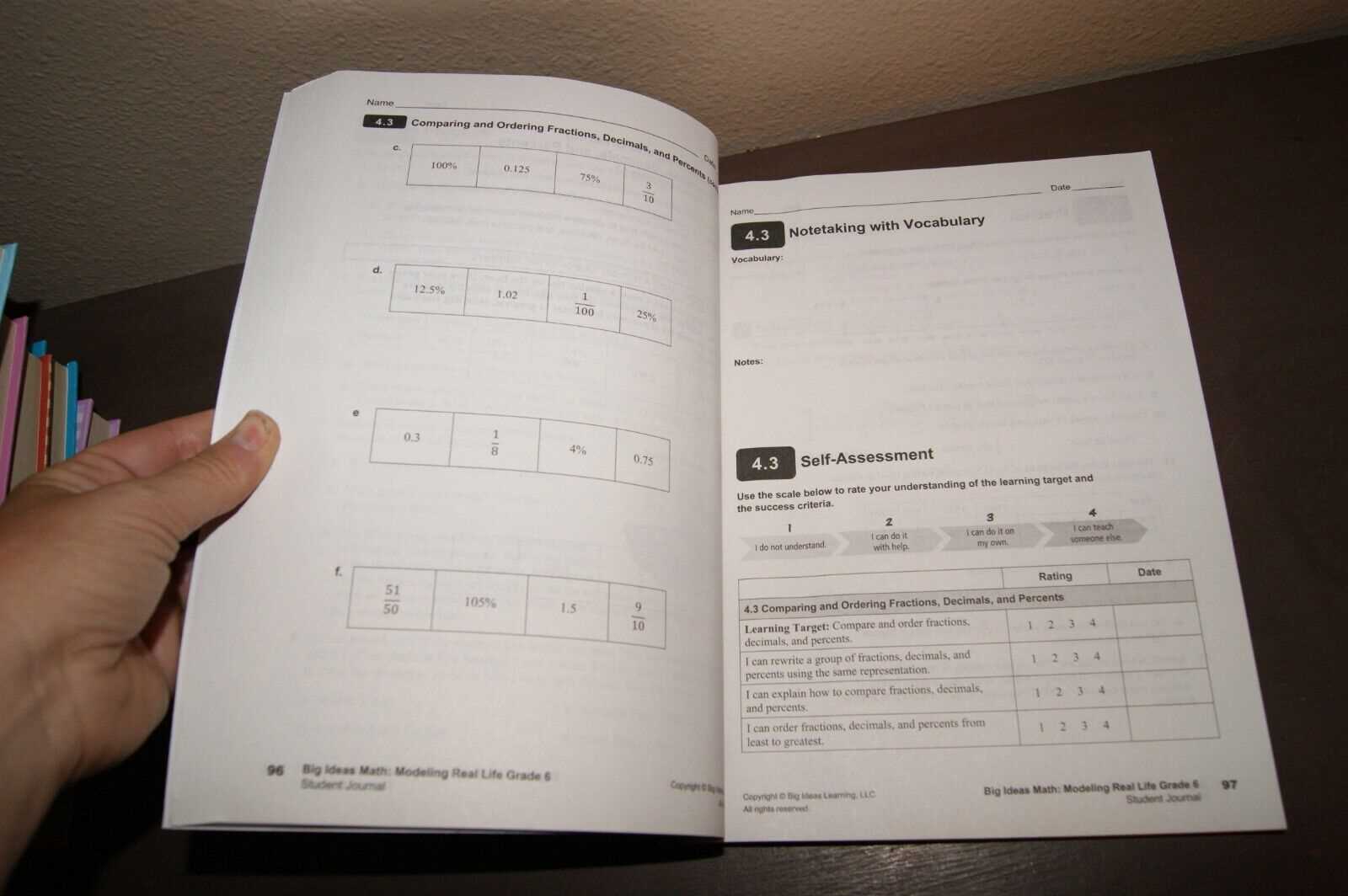 big ideas math answers 6th grade